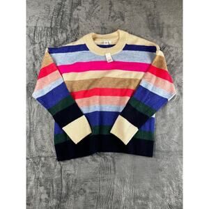 GAP Multicolor Striped Sweater